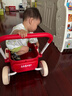 kidpop寶寶學(xué)步車(chē)可調速嬰兒多功能手推車(chē)防側翻助步車(chē)周歲禮物 活力紅 曬單實(shí)拍圖