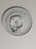 美的（Midea）LED吸頂燈簡約房間臥室護眼防藍光48W圓燈智控燈具輝月白包安裝 曬單實拍圖