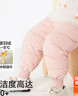 巴拉巴拉童裝寶寶羽絨褲高腰護(hù)肚長(zhǎng)褲男女童2025冬裝保暖褲子208425108208 曬單實(shí)拍圖