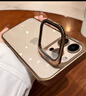 韻寧 一體護鏡翻蓋鏡頭帶支架適用蘋(píng)果16promax手機殼iphone15新款14透明硬高級感16pro全包防摔保護套 【沙漠金】一體護鏡支架*裸機手感*高透不發(fā)黃 iPhone 16 Pro Max 曬單實(shí)拍圖
