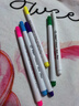 皓梵潔（HAOFANJIE）高溫消失筆熱消筆布用氣消水溶裁縫專(zhuān)用服裝點(diǎn)位布料十字繡衣物記號筆可褪色 水消筆六色套裝 無(wú)規格 曬單實(shí)拍圖