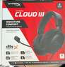 極度未知（HYPERX）Cloud Ⅲ 颶風3有線黑 DTS音效 53mm驅(qū)動單元電競頭戴式游戲耳機 適配三角洲行動 曬單實拍圖