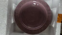 食品級草莓陶瓷餐盤(pán)可愛(ài)家用宿舍草帽盤(pán)蛋糕盤(pán)高顏值精致餐具碗盤(pán) 8.5英寸奶油紫草帽盤(pán)【一個(gè)裝】 曬單實(shí)拍圖