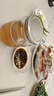 優(yōu)奧密封罐玻璃瓶 茶葉食品調料罐蜂蜜泡酒罐頭瓶子雜糧罐450ml×6只 曬單實(shí)拍圖