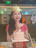 bebe春夏新款女士氣質(zhì)掛脖修身純色短款針織連衣裙150036 玫紅 S 曬單實(shí)拍圖