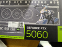華碩（ASUS）ATS GeForce RTX5060 O8G ATS 巨齒鯊電競游戲顯卡 曬單實拍圖