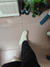 鴻星爾克男鞋高幫板鞋秋季新款厚底滑板鞋簡(jiǎn)約休閑鞋男子運動(dòng)鞋子契約4.0 灰褐色/可樂(lè )棕 40 曬單實(shí)拍圖