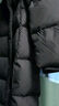 三彩冬款極光系列95鵝絨服長(cháng)款羽絨服防水機能風(fēng)被子服女 烏黑色 XL 170/92A 曬單實(shí)拍圖