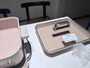美的（Midea）電火鍋火鍋專(zhuān)用鍋多功能鍋料理烤肉鍋分體式多功能一體電鍋0氟鈦陶電煮鍋HGS352866S 曬單實(shí)拍圖