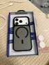 藍(lán)猩先生適用蘋果17Pro手機殼 iPhone17pro保護(hù)殼AI按鍵橙標(biāo)膚感磁吸防滑親膚防摔手機保護(hù)套 黑 曬單實拍圖