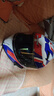睿覓（RYMIC）摩托車(chē)頭盔全盔3C認證夏季機車(chē)頭盔競技騎行頭盔賽盔男女SR6紅藍L 曬單實(shí)拍圖