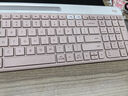 羅技（Logitech）時(shí)尚系列 K580 鍵盤 藍(lán)牙鍵盤 辦公鍵盤 無線鍵盤 便攜超薄鍵盤 筆記本鍵盤 平板鍵盤  茱萸粉 曬單實(shí)拍圖