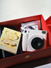 富士（FUJIFILM）立拍立得instax SQUARE SQ1一次成像相機升級款拍立得SQ1學(xué)生禮物相機復古款 白+摯愛(ài)密鑰套餐 官配（不含相紙） 曬單實(shí)拍圖