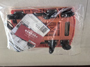 喜路仕小推車(chē)折疊平板車(chē)手推車(chē)拉貨車(chē)搬運拉桿車(chē)帶剎車(chē)輪橙色BY01-PT 曬單實(shí)拍圖