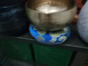 藝巔吉彩尼泊爾佛音碗西藏佛具銅頌缽手工修行碗黃銅瑜珈缽師傅推薦梵音缽 口徑約8cm 高約4.5cm 曬單實(shí)拍圖