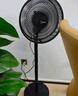 美的（Midea）【超級單品】七葉輕音立式電風扇家用柔風落地扇臺式桌面小型風扇大風量節(jié)能搖頭宿舍電扇 SAF30AB 曬單實拍圖
