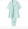 曼妮芬曼妮芬V領(lǐng)夏季短袖長(cháng)褲套裝女士家居起居服舒適睡衣睡褲20310876 曬單實(shí)拍圖