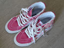 VANS范斯官方 SK8-Hi 38 DX粉色棋盤(pán)格安納海姆街頭甜酷板鞋 粉色/粉白棋盤(pán)格 36 曬單實(shí)拍圖