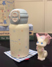 可愛(ài)星星316保溫杯雪人貓咪高顏值大容量水杯吸管學(xué)生雙飲便攜杯 淡藍幸運星星保溫杯500ML 曬單實(shí)拍圖