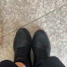 斯凱奇（Skechers）閃穿鞋slipins男鞋一腳蹬通勤商務(wù)休閑黑色皮鞋 全黑色/BBK 41.5 曬單實(shí)拍圖