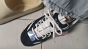 斯凱奇（Skechers）男女鞋厚底休閑舒適簡(jiǎn)約百搭運動(dòng)鞋老爹鞋小白熊 黑色/白色/BKW 37 曬單實(shí)拍圖