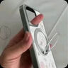 珂莉蔓適用蘋(píng)果15pro手機殼磁吸指環(huán)扣支架iphone15pro保護套防摔散熱皮質(zhì)高級感卡通可愛(ài)女生-草莓兔嘰 曬單實(shí)拍圖