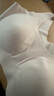 ubras無尺碼小奶皮免拆胸墊升級版背心文胸罩隱形無痕內衣女燕麥奶色 曬單實拍圖