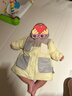 jnby by JNBY新款江南布衣嬰童中長款羽絨服24冬男童嬰兒YO0C11560 129/米色系多彩混雜色 90cm 曬單實拍圖