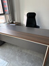 森菲亞老板辦公桌領(lǐng)導大班臺經(jīng)理主管桌椅辦公室大板桌 2.0米老板桌+椅 曬單實(shí)拍圖