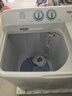 海爾（Haier）雙桶洗衣機(jī)半自動(dòng) 家用大件洗 12公斤大容量 一級(jí)能效省水電 以舊換新 雙缸 原廠品質(zhì)XPB120-81D2 曬單實(shí)拍圖