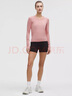 lululemon丨Swiftly Tech 女士運(yùn)動(dòng)長(zhǎng)袖 T 恤 2.0 *Race  透氣 LW3DOBS 褐粉/朦朧粉 XS /4 曬單實(shí)拍圖