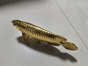 銅師傅《金龍魚(yú)》客廳 桌面 銅擺件 家居裝飾工藝品 曬單實(shí)拍圖