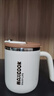 美廚（maxcook）316不銹鋼馬克杯水杯 保溫杯子帶蓋咖啡燕麥早餐茶杯450ml 焦糖棕 曬單實拍圖