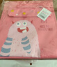 得力（deli）卡通學(xué)生補習(xí)袋 小學(xué)生可愛大容量三層多功能痛層手提袋 課外繪畫拎書袋補課包 紫色BA205 曬單實拍圖