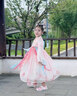 萌乎桃桃露漢服女童2025新款夏季中國風(fēng)連衣裙公主裙粉色襦裙 粉色110 曬單實(shí)拍圖