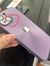 墨迪（Muedy）適用蘋(píng)果14手機(jī)殼iPhone14ProMax超薄磨砂plus全包硅膠防摔散熱套男 【紫色】+鋼化膜 蘋(píng)果14 曬單實(shí)拍圖