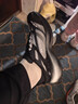 安德瑪（Under Armour）2025新款Echo男鞋女鞋情侶厚底運動(dòng)休閑鞋 6006061-001 黑色 44 曬單實(shí)拍圖