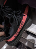 阿迪達斯Yeezy350黑粉椰子夏日透氣青少年學(xué)生運動(dòng)休閑鞋 37 曬單實(shí)拍圖