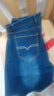 紅蜻蜓（RED DRAGONFLY）牛仔褲男薄款寬松外穿潮流直筒休閑五分棉質(zhì)牛仔短褲子淺藍A款34 曬單實(shí)拍圖