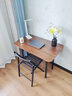 瑤穎電腦桌折疊桌電競辦公桌家用學(xué)生書(shū)桌學(xué)習桌YLZ11胡桃色100*60cm 曬單實(shí)拍圖