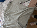 三槍童裝A類(lèi)舒膚軟棉男童女童半高領(lǐng)長(cháng)袖內衣套 麻灰 150 曬單實(shí)拍圖