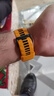 佳明（GARMIN）靚橙/墨灰拼色硅膠快拆表帶26mm,適用F8(51mm)/安奪3 曬單實(shí)拍圖