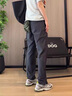 啄木鳥美式機能拉鏈褲子男夏季2025新款輕奢戶外運動冰絲彈力工裝休閑褲 犀牛白 L 【建議110-130斤】 曬單實拍圖