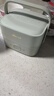 小熊（Bear）電熱飯盒 加熱飯盒 保溫飯盒可加熱 雙層四膽辦公室蒸煮熱飯神器可預(yù)約上班族加熱便當(dāng)盒DFH-G16W7 曬單實(shí)拍圖