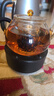鑫璟仁 泡茶壺玻璃茶水分離家用加厚高硼硅茶壺小號燒水帶過(guò)濾內膽手工 雅軒壺--光面小號(500毫升) 曬單實(shí)拍圖