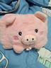 充電熱水袋防爆同款2025新款充電防爆熱水袋毛絨暖手寶女 兔毛絨-萌小豬【智能斷電  安全 曬單實(shí)拍圖