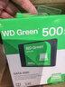西部數(shù)據(jù)（WD） Green SSD固態(tài)硬盤 SATA3.0接口 綠盤 筆記本臺式機(jī)硬盤 高速低功耗 SATA3.0 500GB 曬單實(shí)拍圖