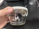 樂扣樂扣（LOCK&LOCK）嬰兒輔食盒寶寶耐熱玻璃輔食碗可冷凍儲存保鮮盒 暖灰圓形230ML*3 曬單實拍圖