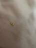 喜上眉梢喜飾黃金古法金珠999足金散珠硬金光面磨砂轉(zhuǎn)運(yùn)珠路路通圣誕禮物 4mm 重版光珠三顆 0.6g 曬單實(shí)拍圖