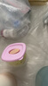 蒂樂(lè )寶寶吃飯圍兜硅膠防水兒童輔食飯兜嬰兒圍嘴幼兒喂飯口水兜兜 「蝴蝶結」小綠兔-3D超薄 曬單實(shí)拍圖